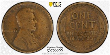 1922 No D 1C Strong Reverse F12BN