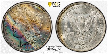 1884-O $1 MS63