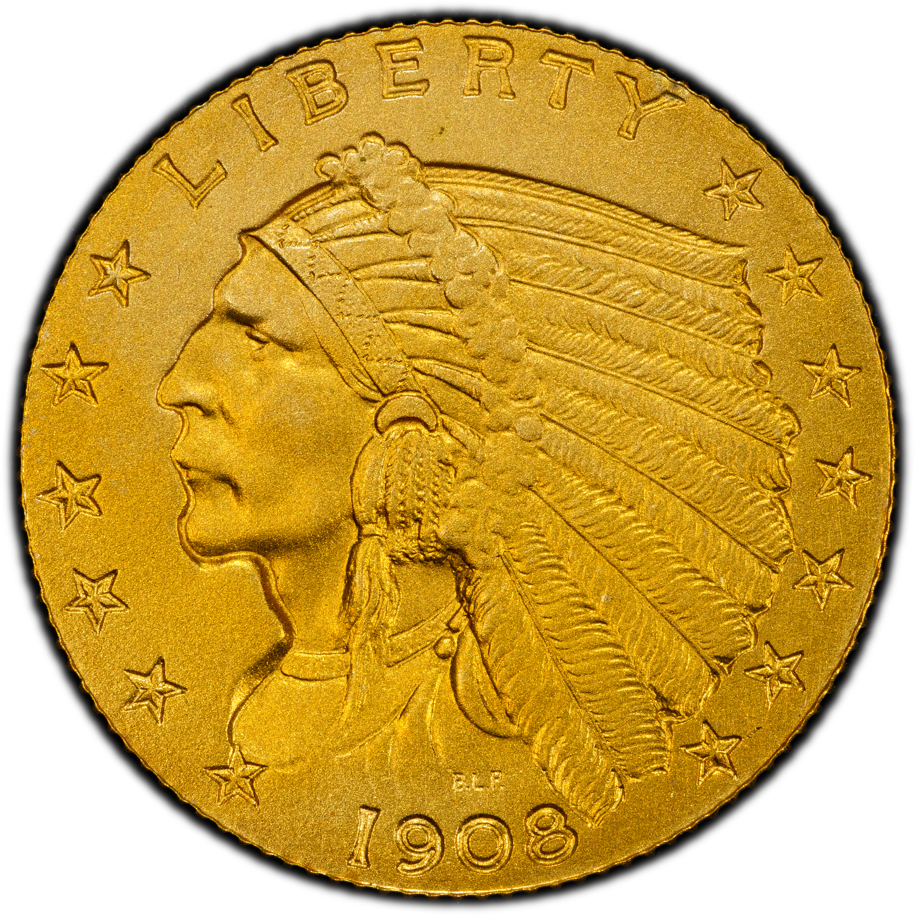 1908 $2 1/2 PR