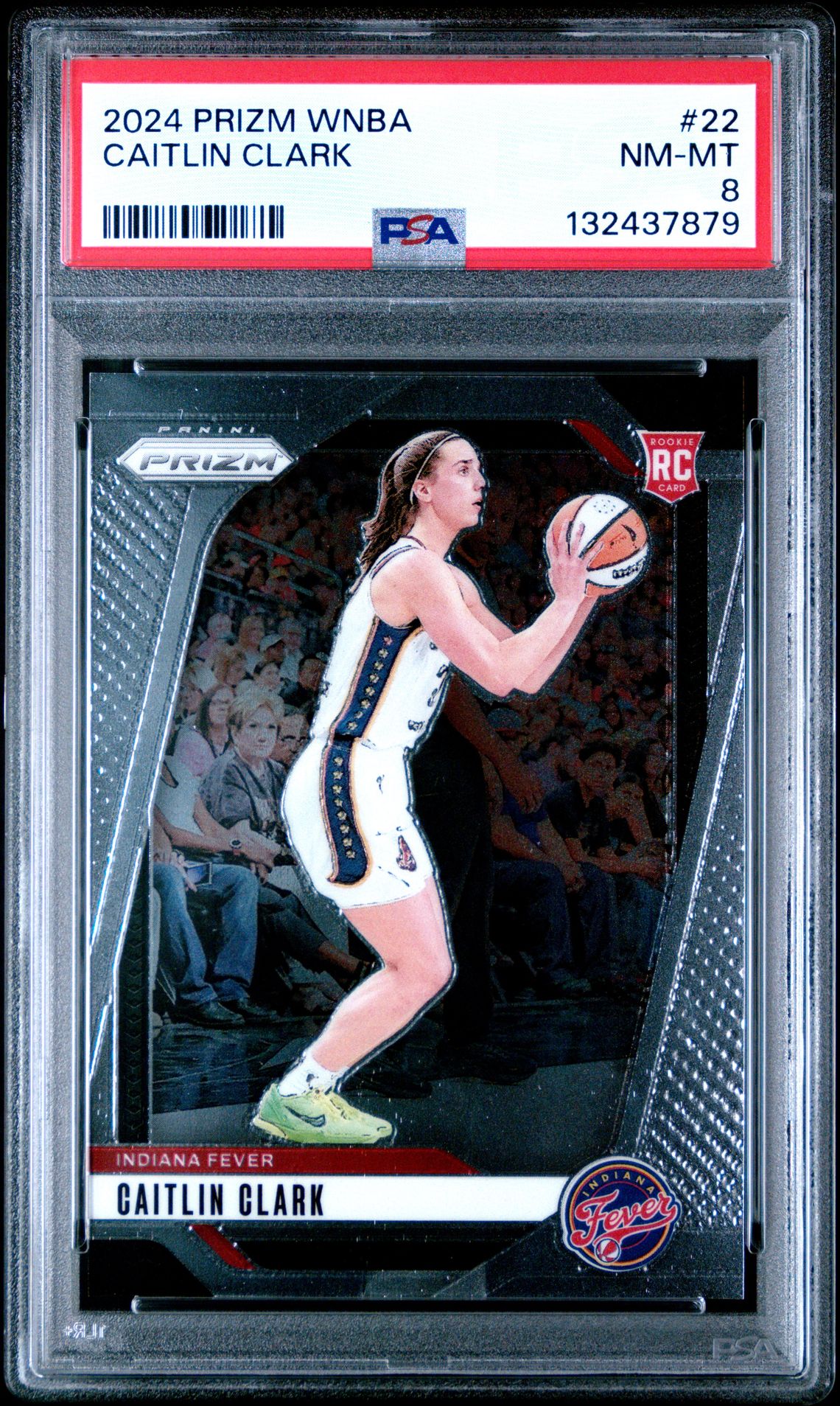 2024 Panini Prizm Wnba Caitlin Clark #22 Nm-Mt 8 front