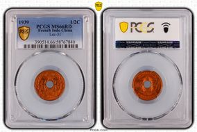 1939 1/2C Lec-31 MS66RD