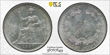 1937 20C Lec-236 MS63