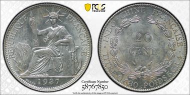 1937 20C Lec-236 MS63