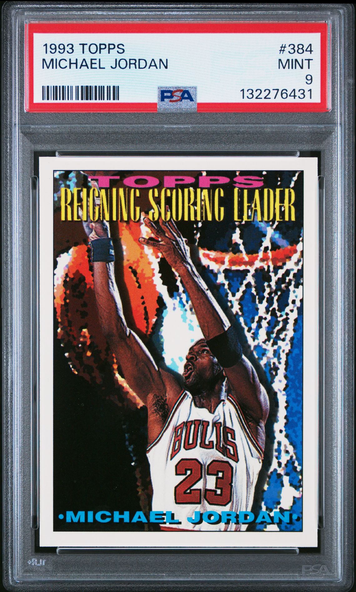 1993 Topps Michael Jordan #384 Mint 9 front
