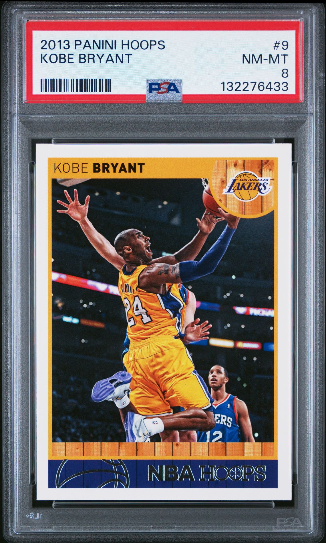 2013 Panini Hoops Kobe Bryant #9 Nm-Mt 8 front