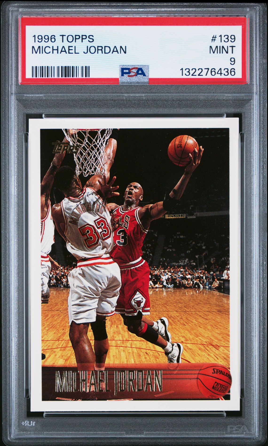 1996 Topps Michael Jordan #139 Mint 9 front