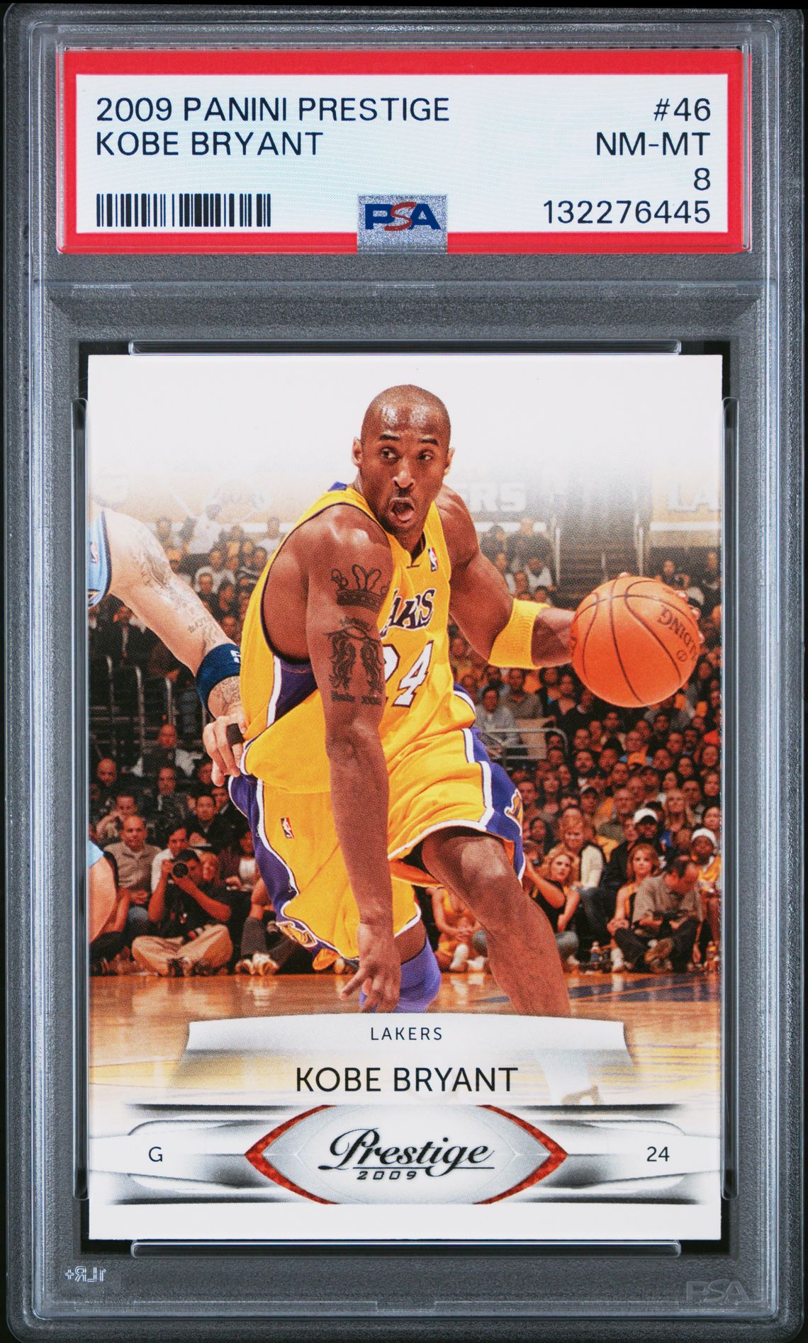 2009 Panini Prestige Kobe Bryant #46 Nm-Mt 8 front