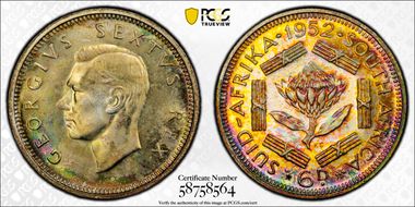 1952 6D KM-36.2  Ag PR66