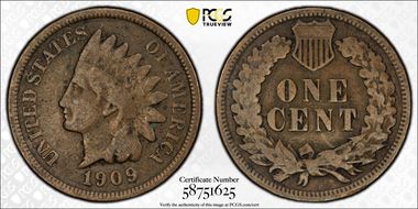 1909 1C Indian VG10BN