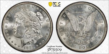 1883-CC $1 MS64