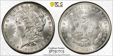 1899-O $1 MS64+