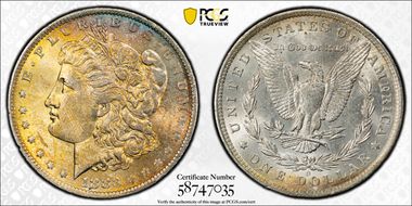 1883-O $1 MS62