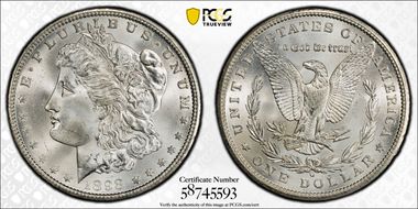 1898-O $1 MS66