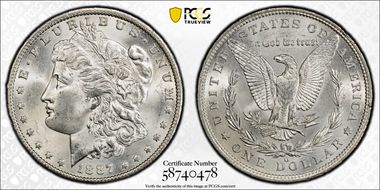 1887-O $1 MS65