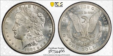 1883-CC $1 MS64