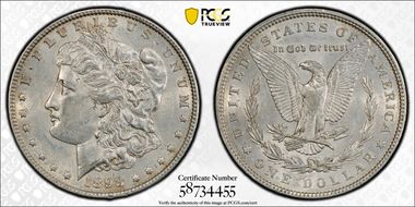 1898 $1 AU55