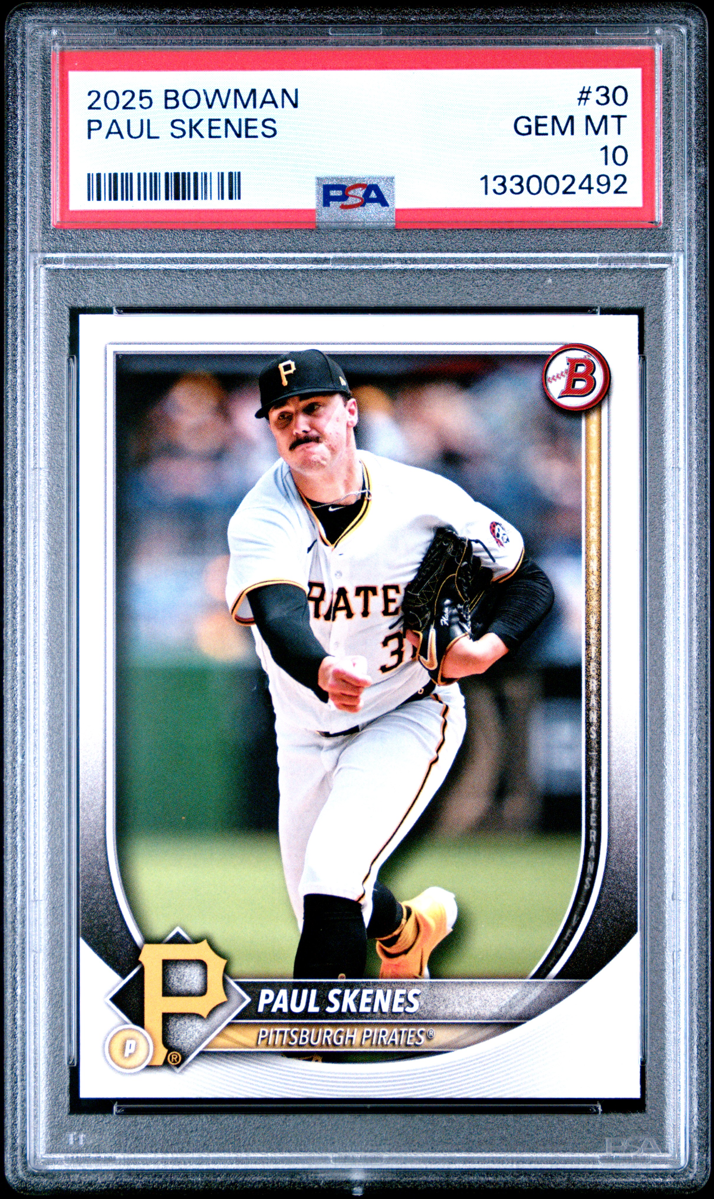2025 Bowman #30 Paul Skenes front