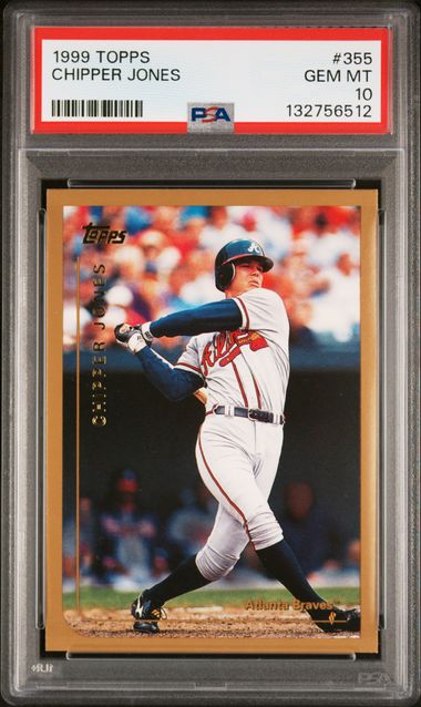 1999 Topps TOPPS #355 Chipper Jones front
