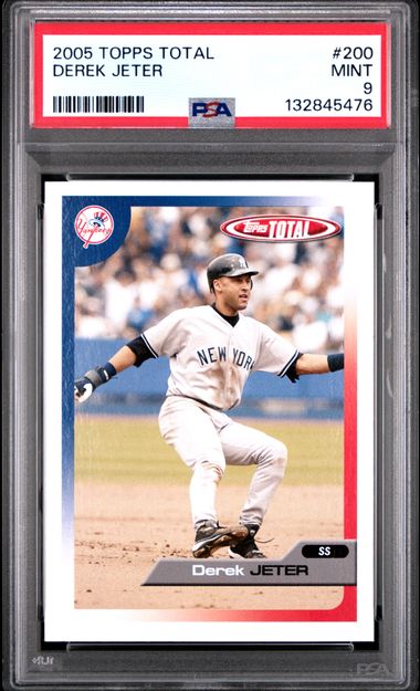 Topps Derek Jeter front