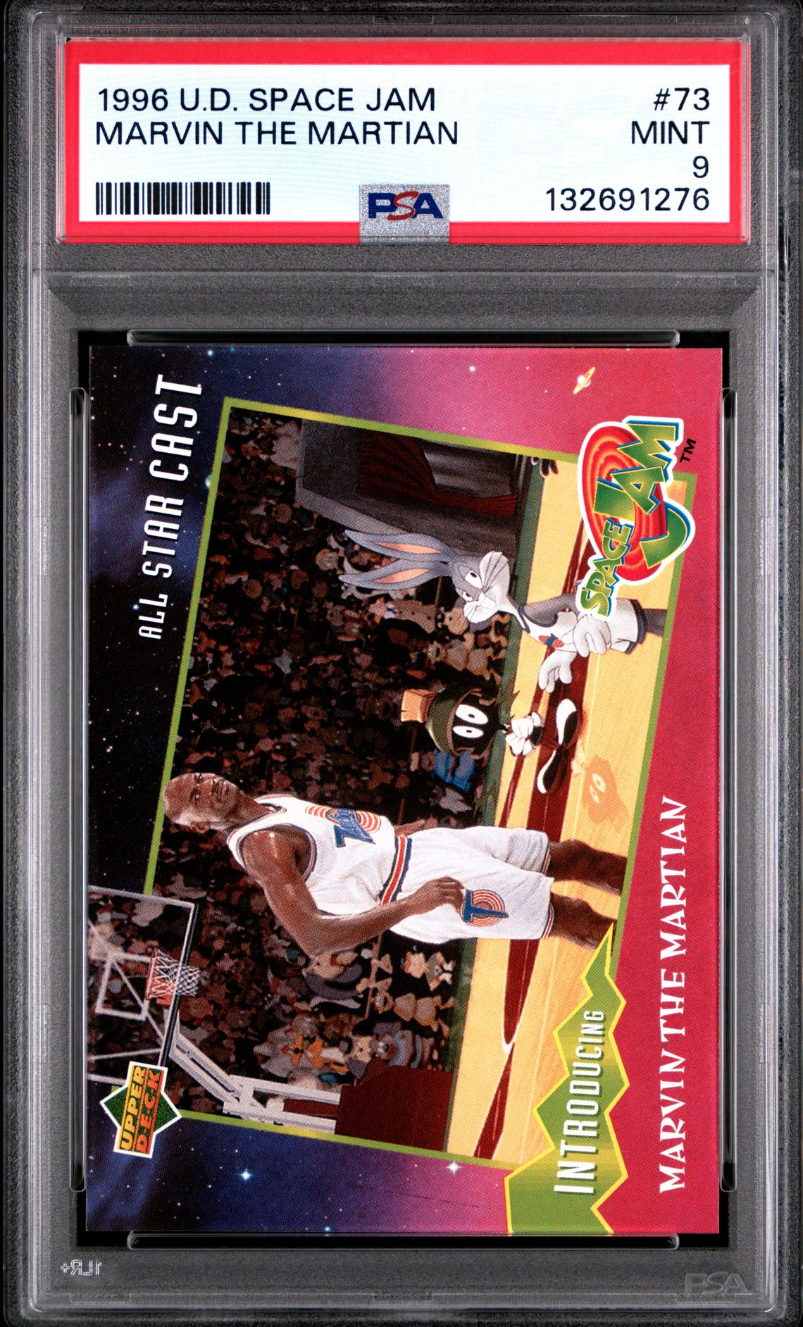 1996 Upper Deck UPPER DECK SPACE JAM #73 Marvin The Martian front