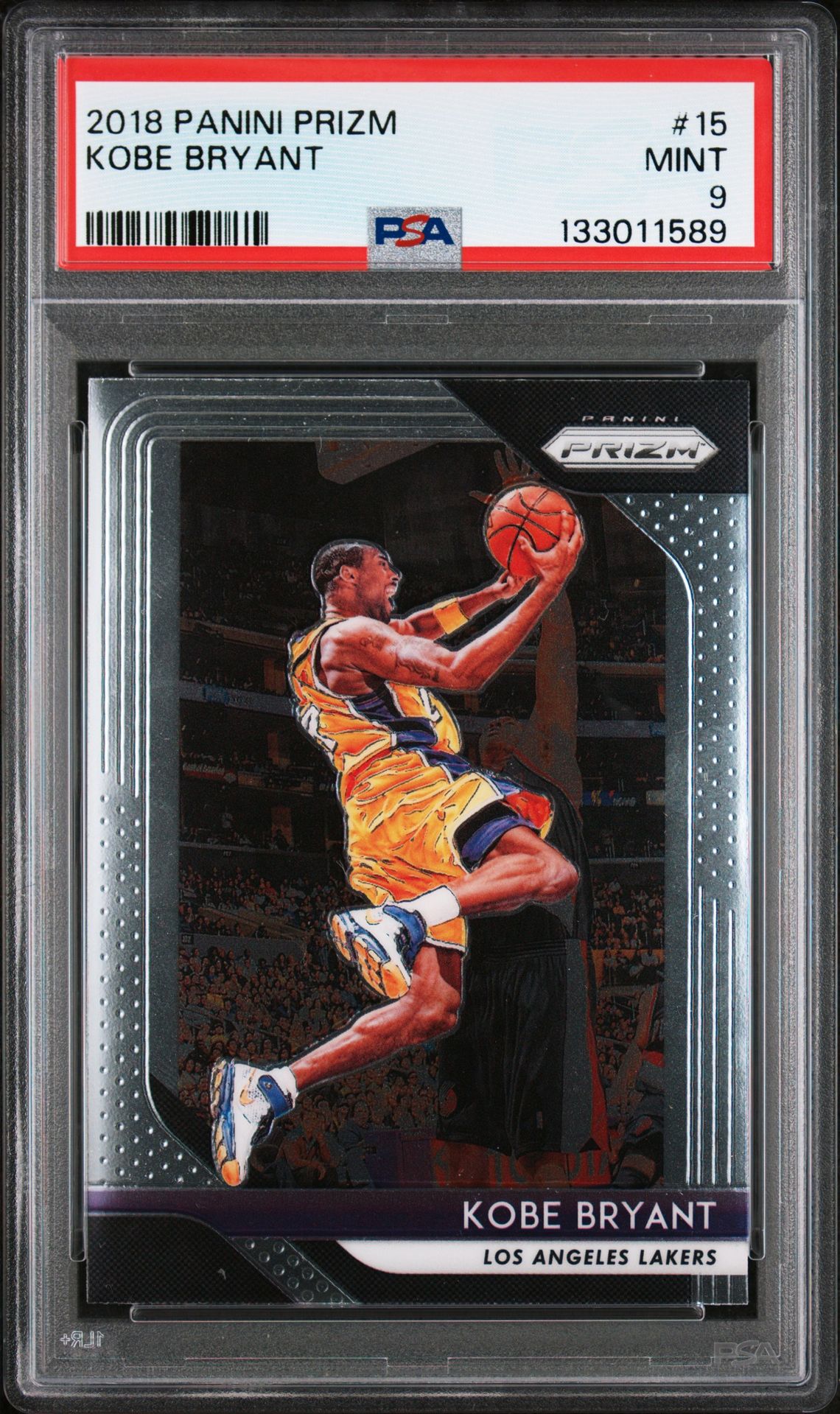 2018 Panini PANINI PRIZM #15 Kobe Bryant front