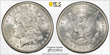 1900-O $1 MS63