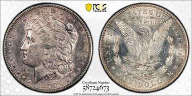 1879-S $1 Reverse of 1878 N1