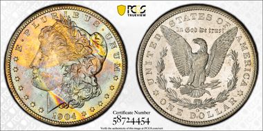 1904-O $1 MS62