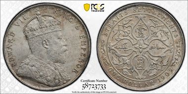 1909 $1 Prid-8 MS61