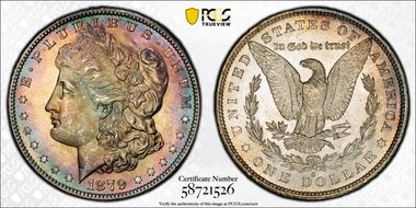 1879-S $1 MS66+