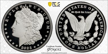 2025-S $1 Morgan Dollar First Strike PR70DCAM