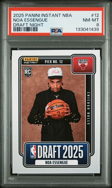 2025 Panini #12 Noa Essengue front