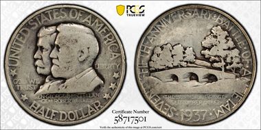 1937 50C Antietam VG8