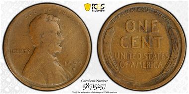 1909-S 1C Lincoln N1BN