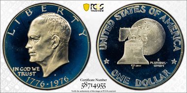 1976-S $1 Silver PR68DCAM
