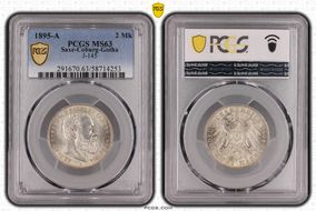 1895-A 2 Mk J-145 MS63