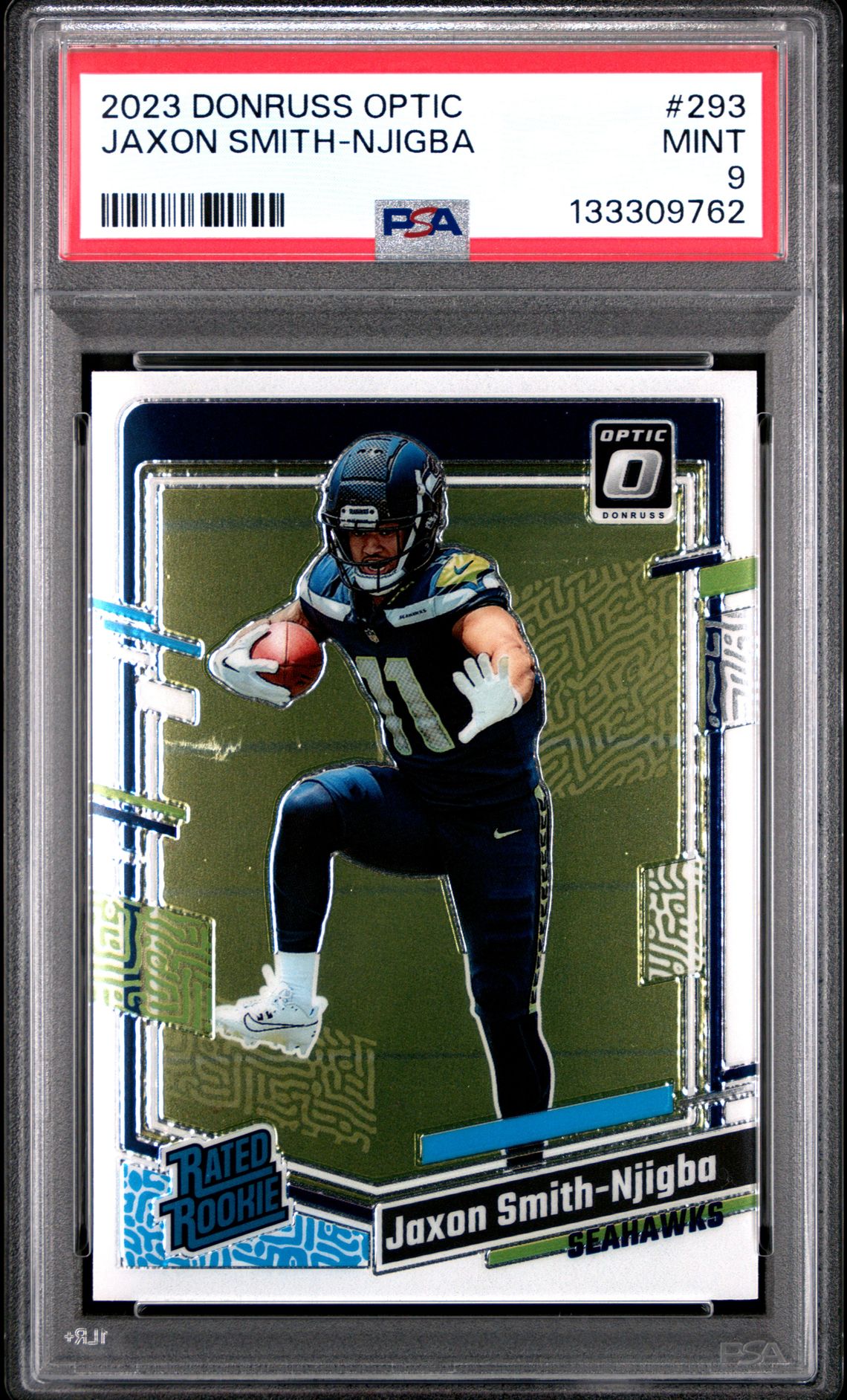 2023 Panini Donruss Optic Jaxon Smith-Njigba #293 Mint 9 front