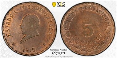 1915 5C GB-308 KM-717 MS64BN