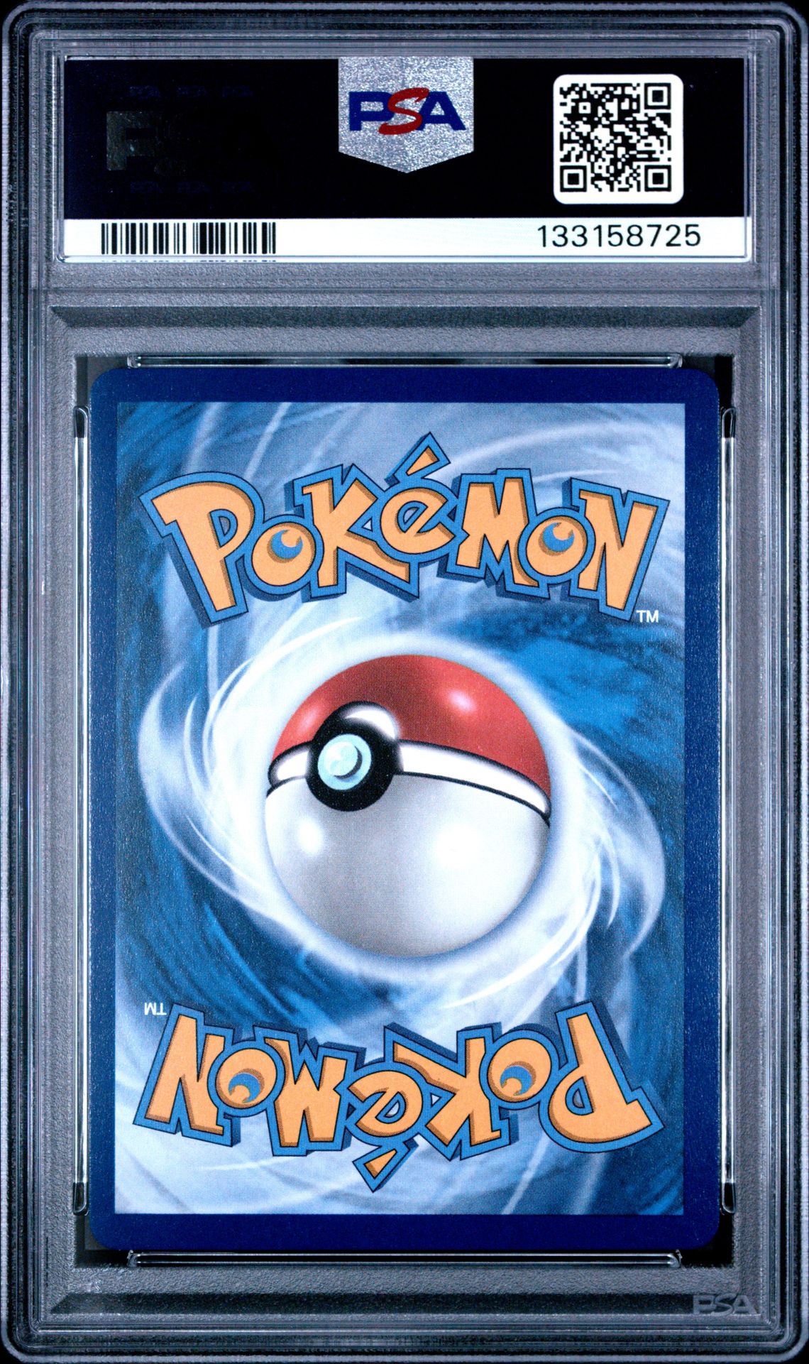 2025 Pokemon Pre En-Prismatic Evolutions Leafeon #005 (Master Ball Reverse Holo) Gem Mt 10 back