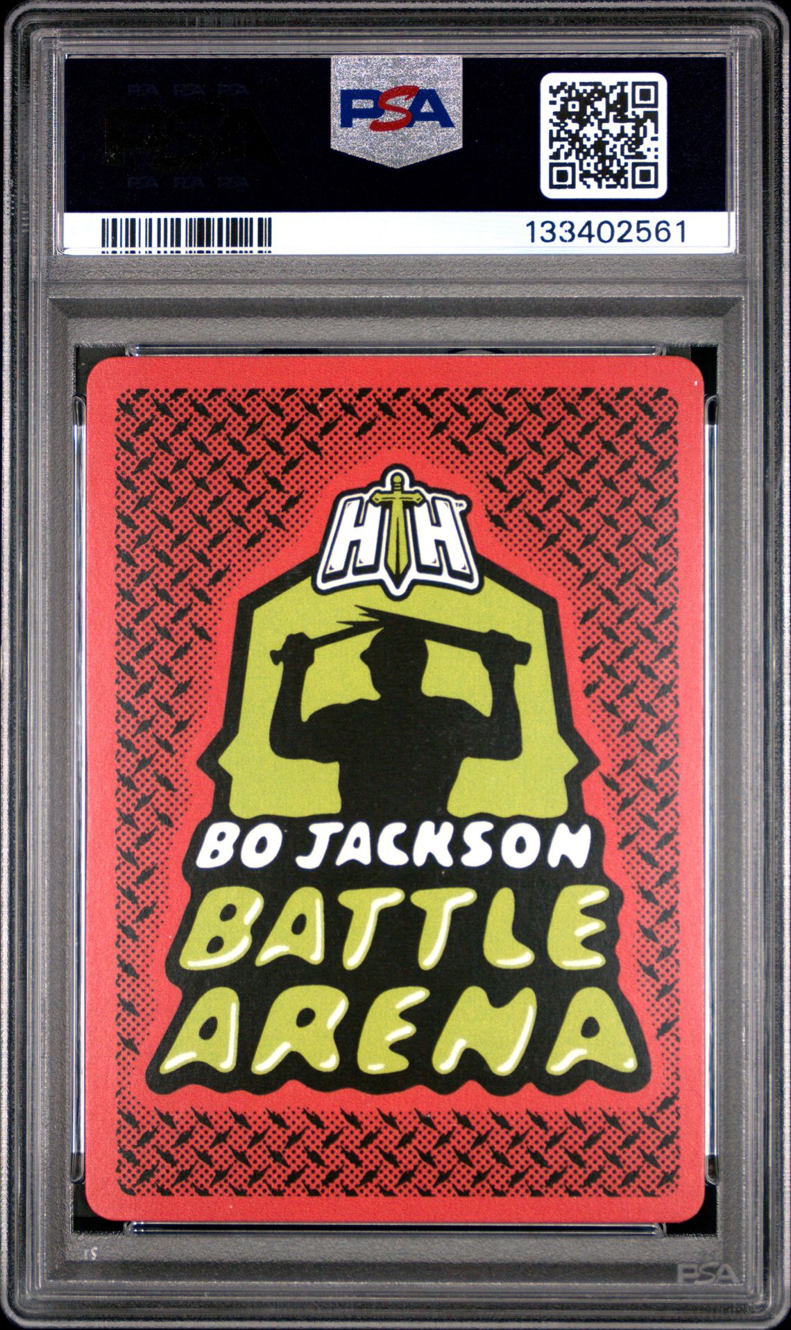 2025 Bo Jackson Battle Arena Update Inspired Ink Battlefoil Steve Largent #129 (Inspired Ink Battlefoil-Ice) Gem Mt 10 back