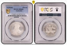 1935(m) Florin MS65