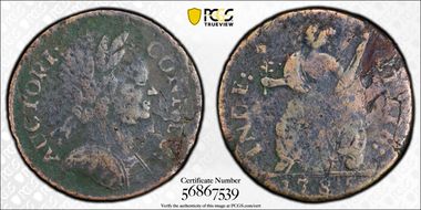 1785 CT 1/2P Bust Right N1BN