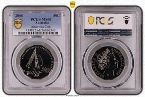 2008 50C Americas Cup MS68