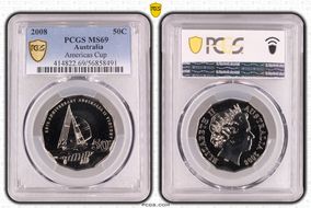 2008 50C Americas Cup MS69