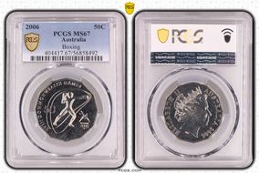 2006 50C Boxing MS67