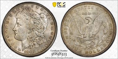 1901 $1 MS62
