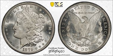 1879 $1 MS66+