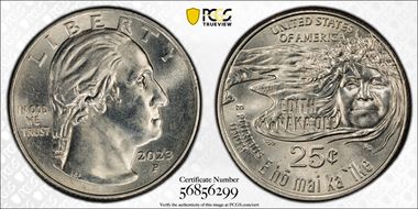 2023-P 25C Edith Kanaka'ole MS62