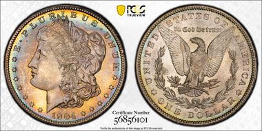 1904-O $1 MS67
