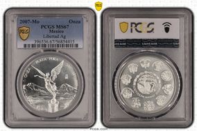 2007-Mo Onza Libertad Ag MS67